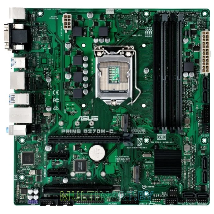 Материнская плата ASUS PRIME Q270M-C